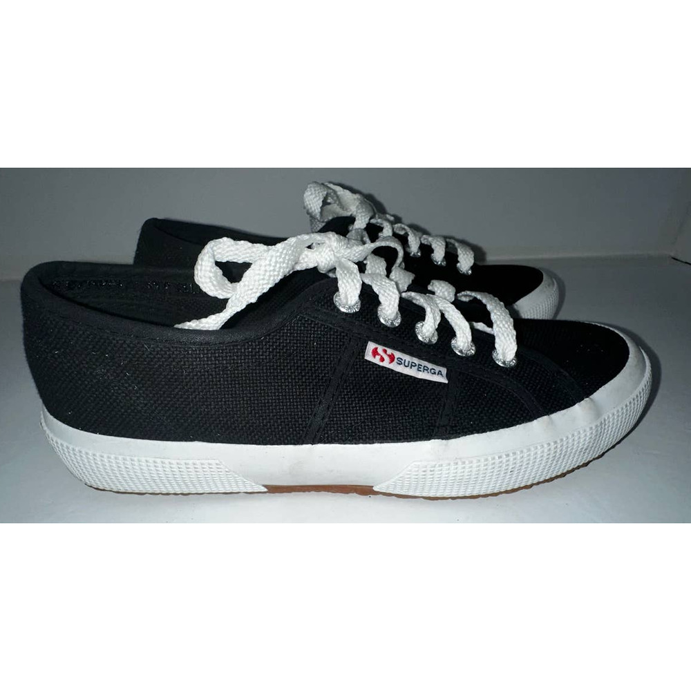 Superga 2750 Cotu Classic Sneakers Black Womens‎ 37.5 (7)